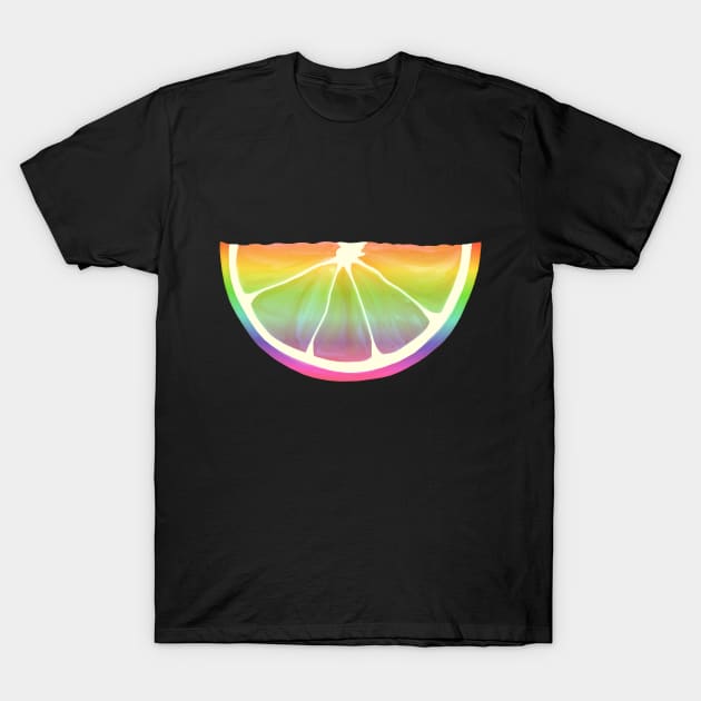 Citrus Rainbow Slice T-Shirt by Art by Deborah Camp